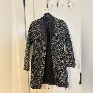 Leopard Print Women's Coat